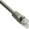 AXIOM 14FT CAT5E 350MHZ PATCH CABLE MOLDED BOOT (GRAY)