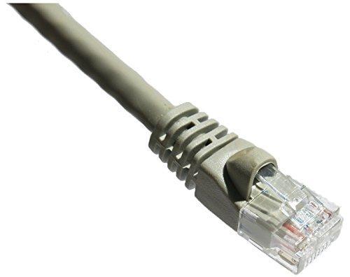 AXIOM 14FT CAT5E 350MHZ PATCH CABLE MOLDED BOOT (GRAY)