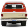 1988 GMC Suburban Sierra Classic C10 "Chevron" Orange and Beige with White Stripes "Chevron Special Edition" Series 1 1/64 Diecast Model Car by Greenlight