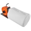 VEVOR Dust Collector, 1HP 537 CFM Air Flow, Rolling Dust Collector with 21-Gallon Dust Collection Bag, 2.5 Micron Bag Filtration, Industrial Workshop Mobile Wood Dust Container with Handle and Wheels
